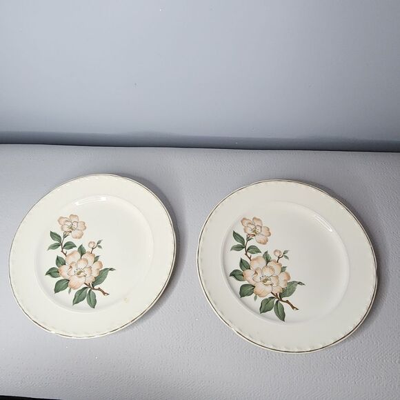 CROOKSVILLE CHINA CO. GLENDALE Plate Salad - Picture 1 of 7